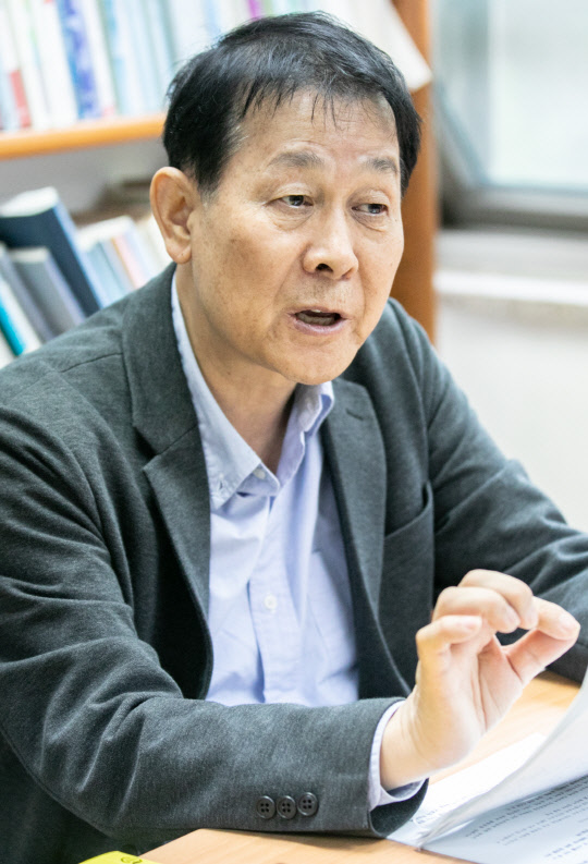 정승국 중앙승가대학교 교수 고견 인터뷰. 이슬기기자 9904sul@